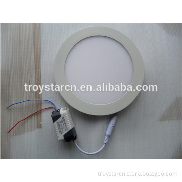 Custom ultra-thin round led panel light 3 - 30w energy conservation led panel downlight without UV or IR radiation